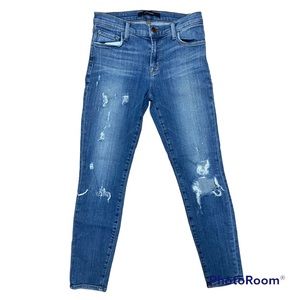 J Brand |‎ EUC size 25 distressed Pulse Capri
